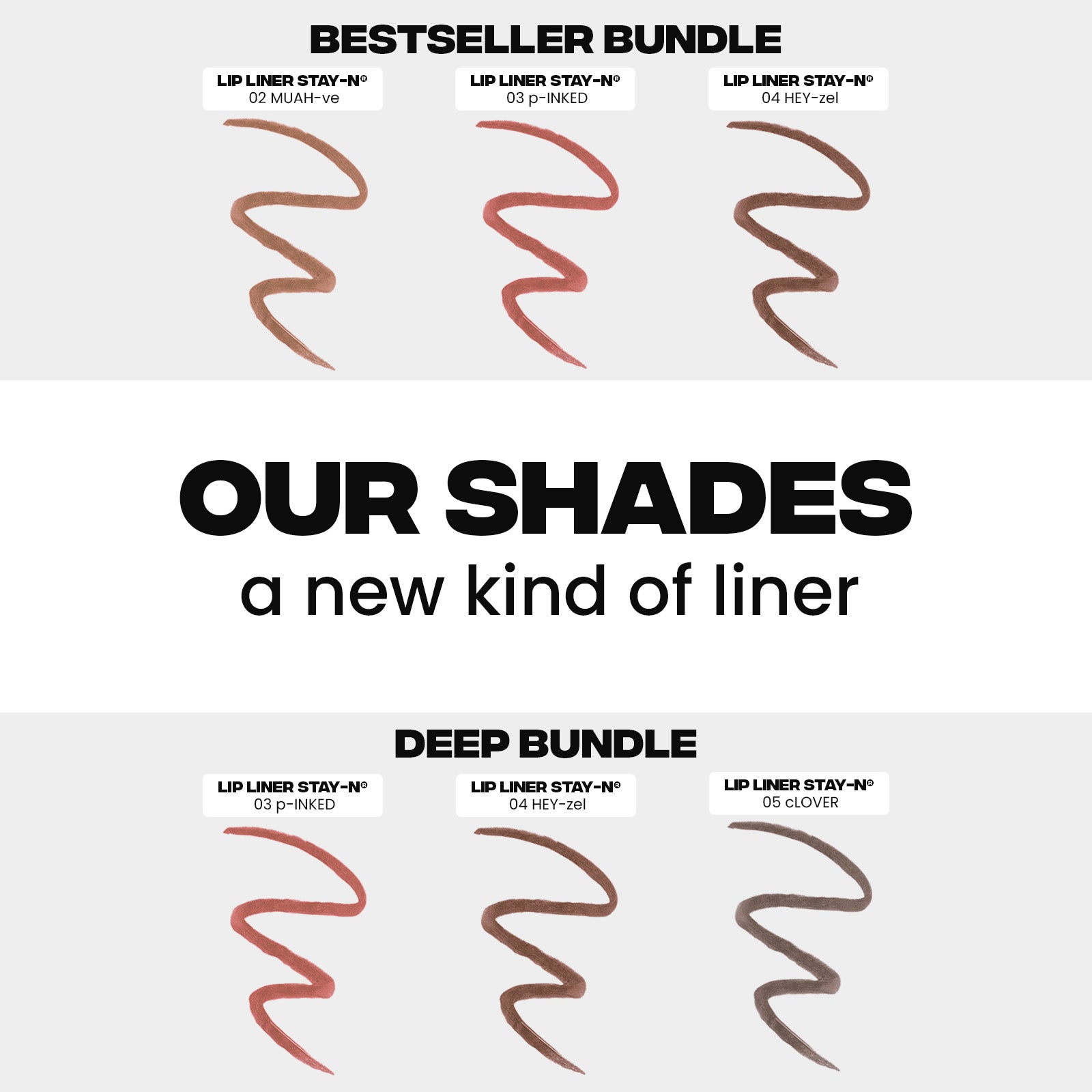 Lip Liner Stay-N® Bestseller Bundle